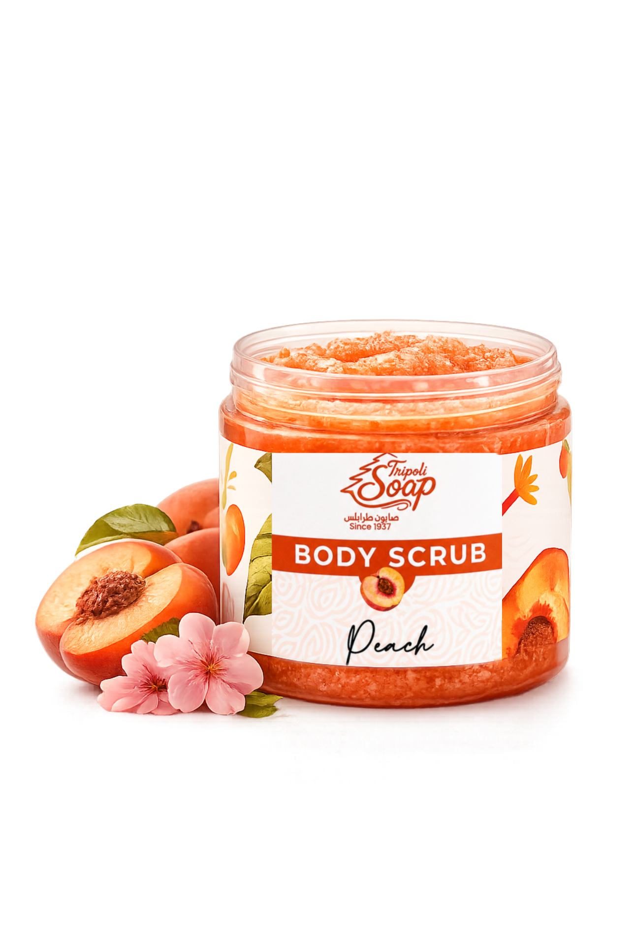 Peach Body Scrub 🍑✨| سكراب الخوخ للجسم 🍑